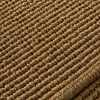 Zbliżenie splotu maty z imitacji sizalu